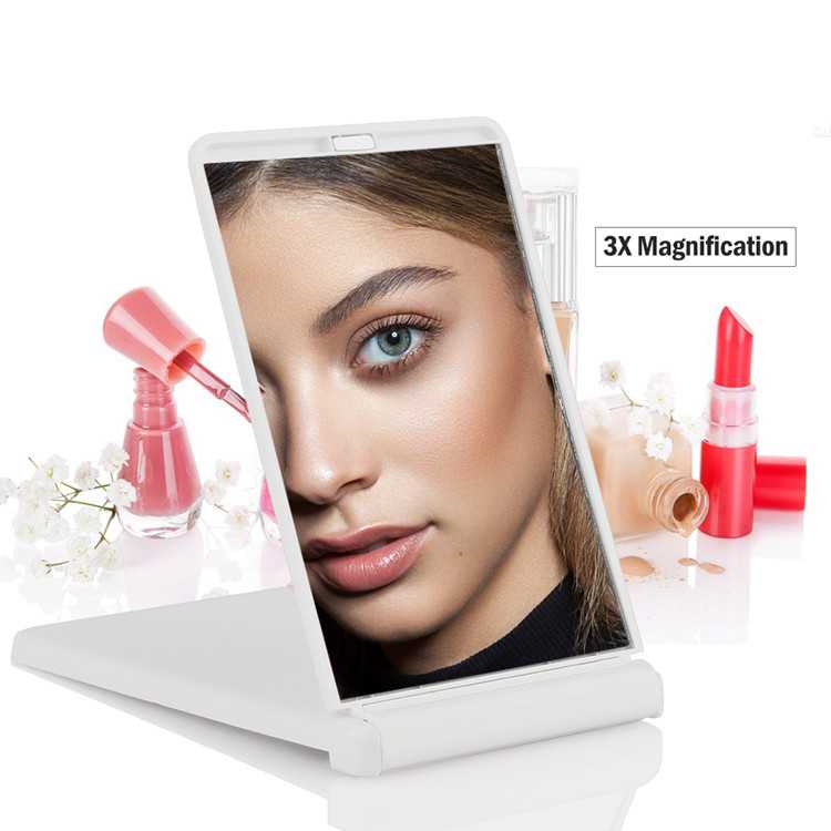 Compact Pocket Cosmetic Mirror Makeup With Illumination