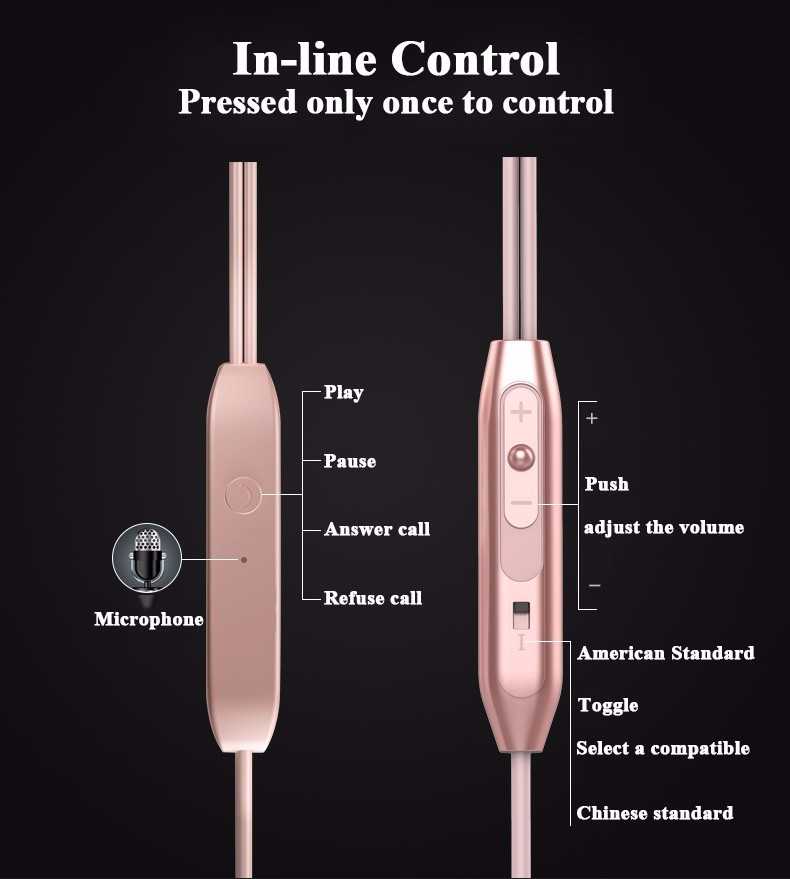 Sport Running Earphone With Mic Headset