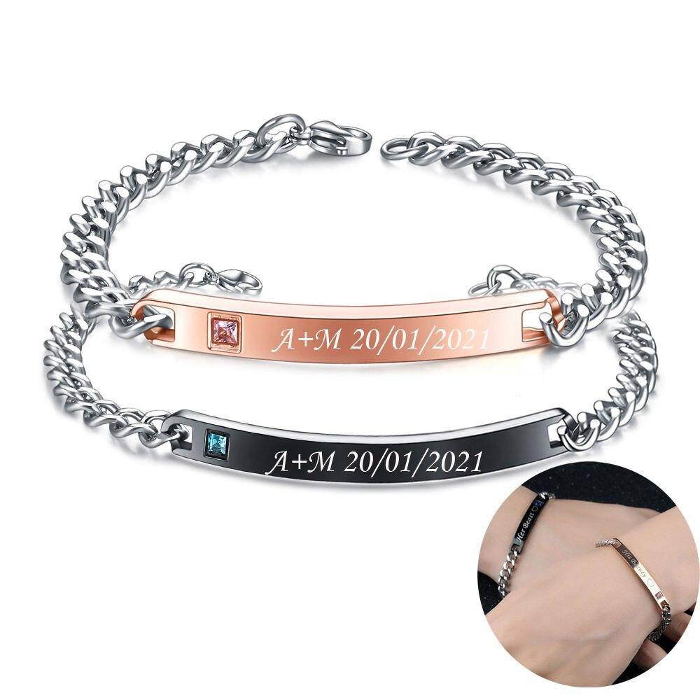 Her King His Queen Couple Bracelets 1 Her King His Queen Couple Bracelets